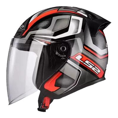 LS2摩托车高颜值冬季大码半盔3C