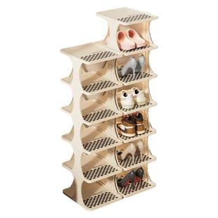 太力鞋架简易安装家用入户夹缝小型租房宿舍鞋柜多层省空间不占地