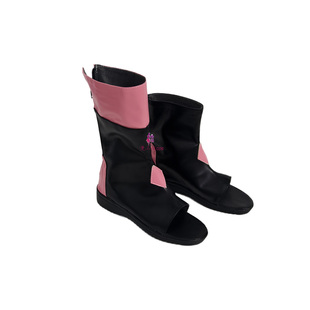 漫工坊火影忍者春野樱cos鞋子定制动漫游戏cosplay靴子来图定做