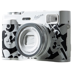 松典迪士尼联名款米奇系列DC213Y数码相机学生党前后双摄自拍微单