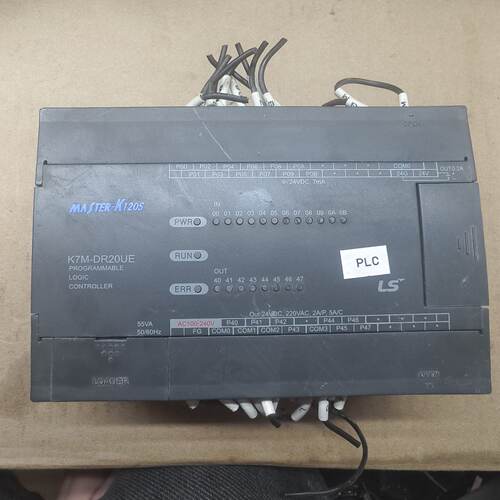 LS产电PLC，型号：K7M-DR20UE，原装拆机，实物拍