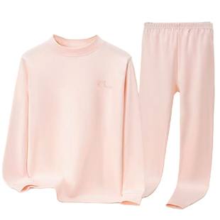 女大童秋衣秋裤套装纯棉全棉中大童青少年儿童保暖内衣女童睡衣