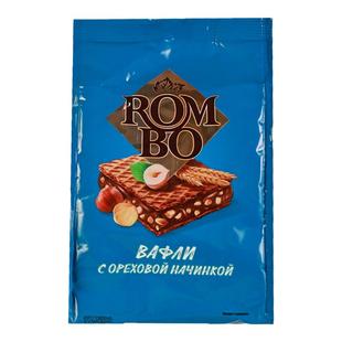 俄罗斯进口巧克力榛子夹心威化饼干可可脂KDV休闲网红零食品原装