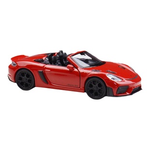 WELLY威利1:36保时捷718 Spyder RS 敞篷版跑车仿真合金汽车模型