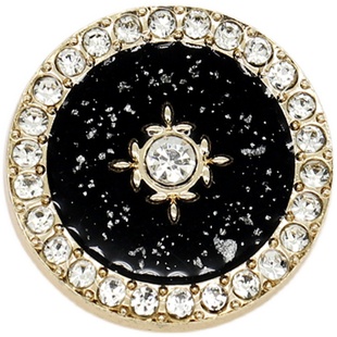 小香名媛风水钻圆形金属纽扣百搭上衣西装外套扣子大衣毛衣装饰扣