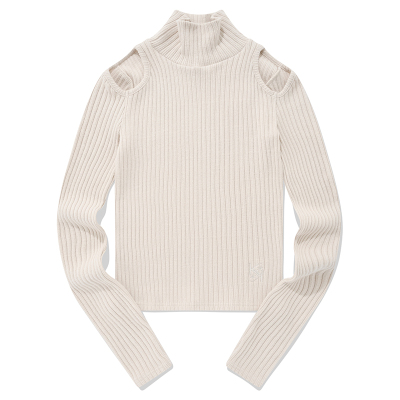 kirsh高领打底衫修身显瘦薄款