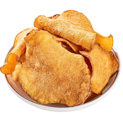 香脆红薯脆片地瓜片农家自制无添加解馋零食小吃番薯好吃薄脆鲜切