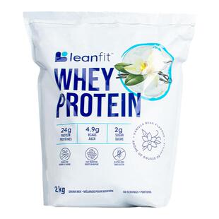 加拿大进口LeanFit蛋白粉乳清补充营养水解蛋白质粉中老年免疫2kg
