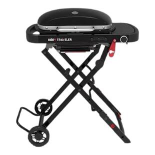 Weber mini Traveler威焙燃气炉烤鱼炉庭院小型户外便携式烧烤架