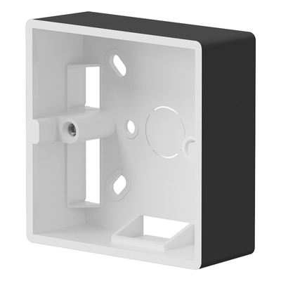 国际电工86型黑色明装底盒接线盒