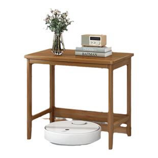 小茶几客厅家用小户型茶桌沙发边柜卧室网红实木阳台小桌子置物架