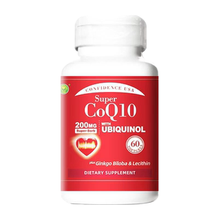 【自营】信心康乐辅酶q10保护心脏还原型官方正品美国原装进口