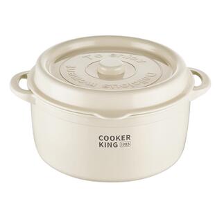 炊大皇塑珐琅圆形便当盒保鲜盒食品级收纳盒可微波泡面碗饭盒搪瓷