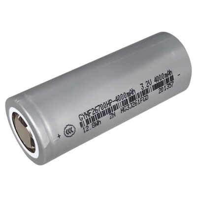 磷酸铁锂电池26700 4Ah大容量3.2V 3C放电可充电2000次循环长寿命