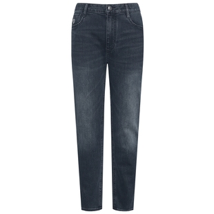 【九分裤】利郎官方弹力牛仔裤男士2025秋季新款修身小脚男款裤子