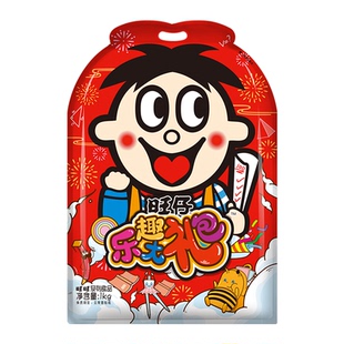 旺旺童趣儿童大礼包1kg零食大礼包送女友过年礼物