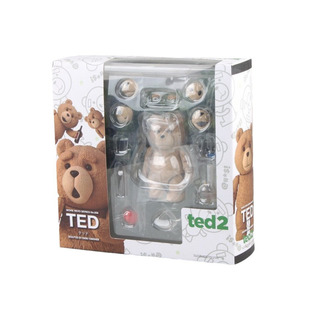 山口式泰迪熊 TED2 脏话熊 贱熊顽皮熊狗熊 可动手办模型玩具玩偶