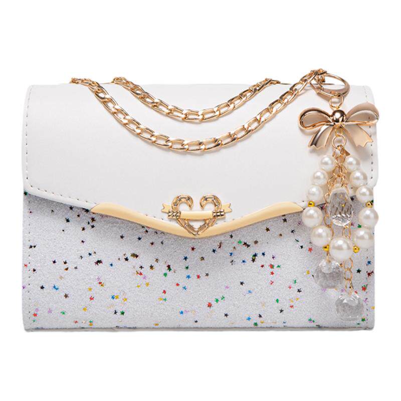 包包女2021新款夏季小方包百搭清新小香风时尚迷你链条单肩斜挎包