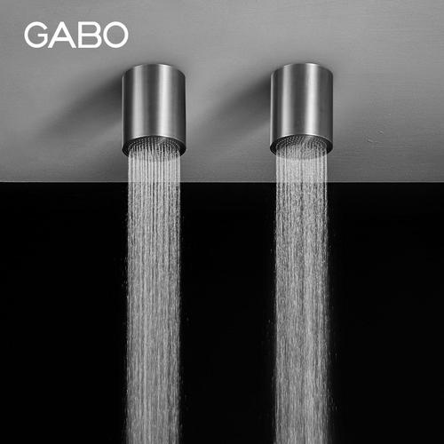 GABO观博卫浴家用极简暗装花洒套装嵌入墙式预埋淋浴龙头18M031
