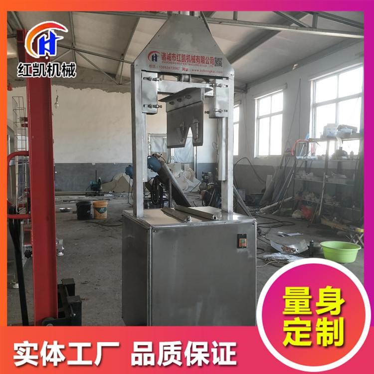 厂家生产标准猪头劈半机小型生猪桥式猪头分半机液压劈半机不锈钢
