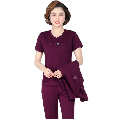 新款休闲运动服套装女春秋三件套