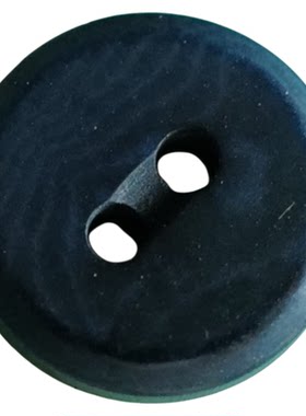 两孔海军蓝色象牙棕榈纽扣