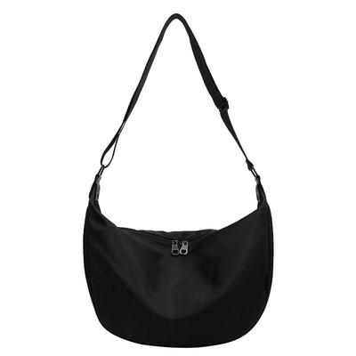 休闲大容量单肩斜挎包腰包饺子包