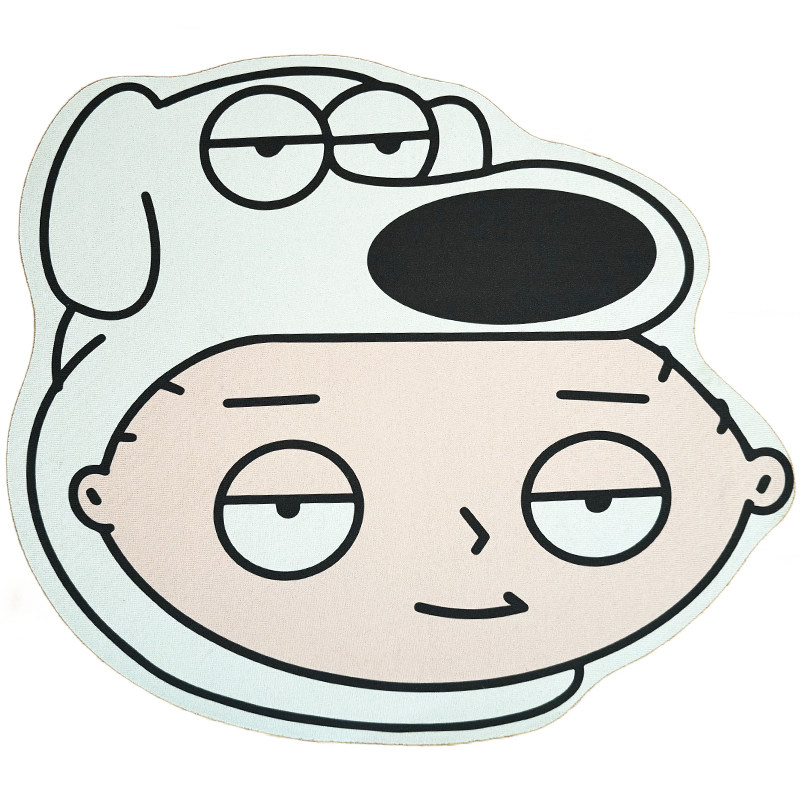 恶搞之家family guy动漫饺子stewie布莱恩头像垫子鼠标垫桌垫坐垫