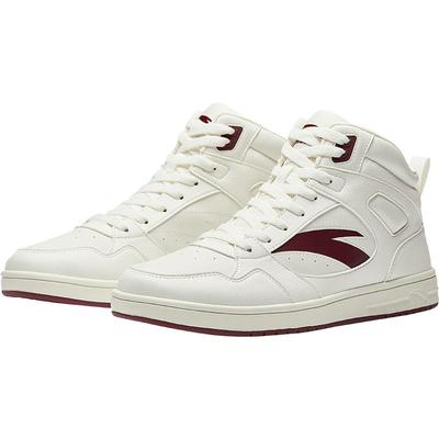 安踏休闲百搭男子高帮潮流板鞋