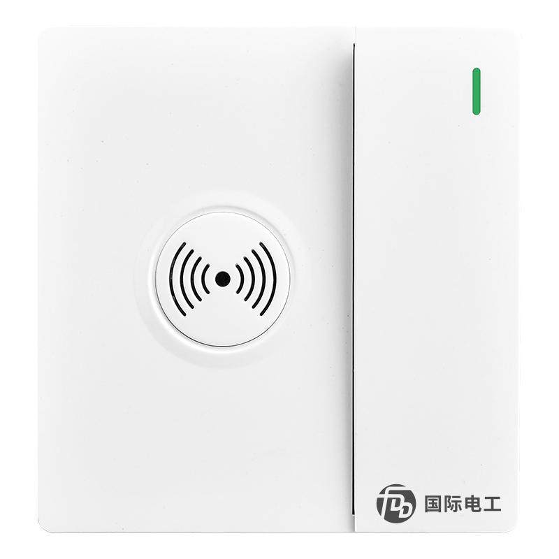 86型声光控带一开双延时感应开关