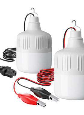 低压led灯泡12v24v36v48伏夜市地摊照明球泡灯直流工地机床工作灯