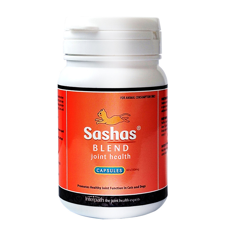 【萨沙旗舰店】Sashas萨沙软骨素关节保护补充剂猫用胶囊新西兰