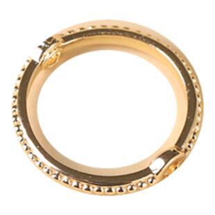 保色鎏金景泰蓝莲花珠八卦六字箴言桶珠包珠环手串diy手工手链