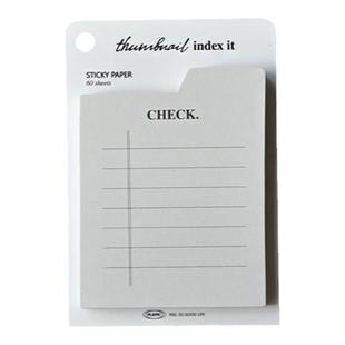 韩国plepic简约清新N次贴月周日程便签本便利贴留言便签条记事纸