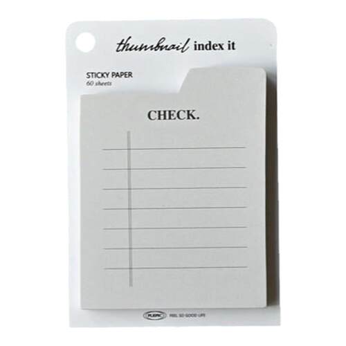 韩国plepic简约清新N次贴月周日程便签本便利贴留言便签条记事纸