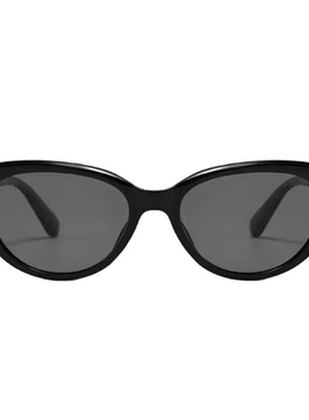 复古猫眼近视墨镜女2026新款窄框