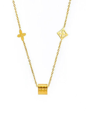 新款欧美风时尚轻奢小蛮腰四叶草