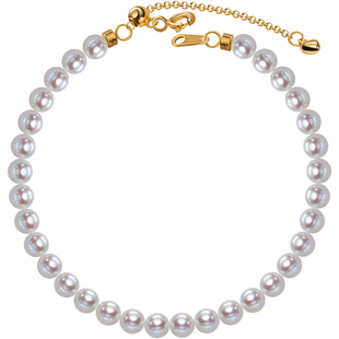 南珠宫18k金淡水小米珍珠手链baby手串饰 直播专属C-S036KD-J