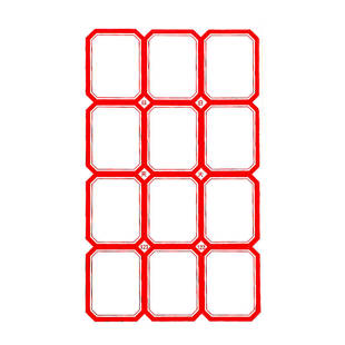 不干胶标签贴纸手写可粘贴自粘标签贴口取纸办公家用便签贴标记小号防水姓名贴价钱商品标价格贴纸名字贴