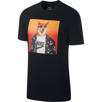 Nike/耐克正品运动男士印花圆领美式复古短袖T恤BQ0186-010