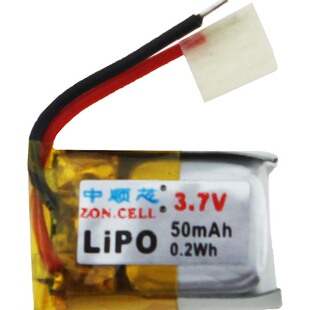 中顺芯 501012真无线TWS骨传导耳机智能眼镜微型蓝牙聚合物锂电池