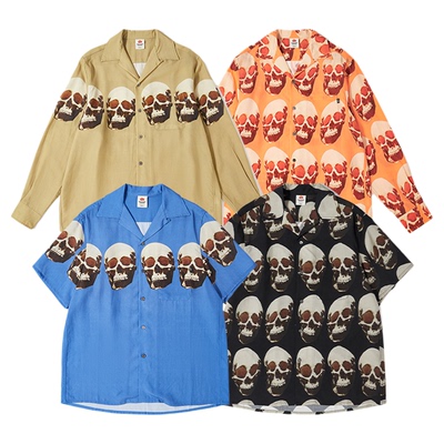 fRUITYSHOP宽松长袖夏季复古衬衫