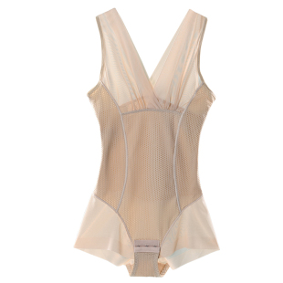肤色塑身衣夏款超薄美体紧身修身轻薄透气收腹束腰连体束身内衣