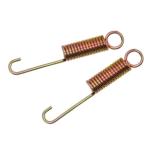 电动车脚撑弹簧后边撑支撑大撑脚架摩托车自行车支架弹簧挂钩拉簧