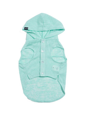 Sniff宠物狗狗猫咪春夏薄荷连帽针织背心宠物衣服新品