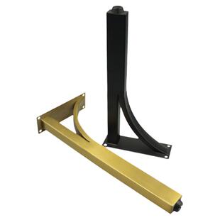 轻奢可调节家具腿不锈钢浴室柜腿支撑脚金属卫浴柜腿支架脚金色