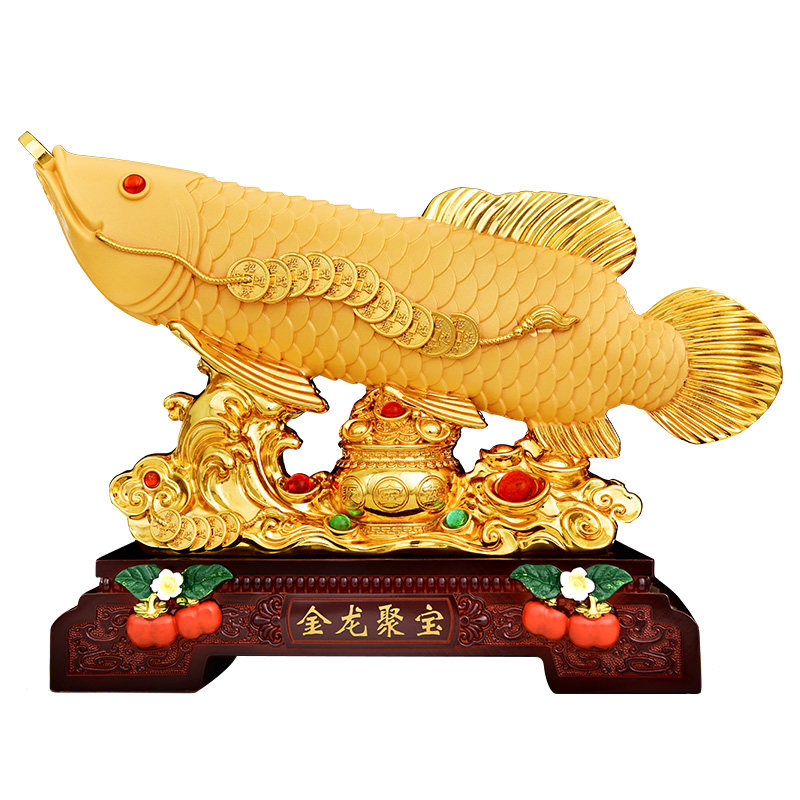 金龙聚宝招财摆件开业乔迁送礼