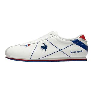 乐卡克法国公鸡春夏季男女款运动鞋舒适一脚蹬帆布鞋休闲小白鞋