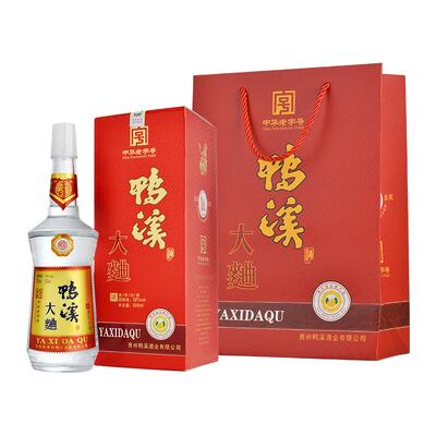 整箱官方贵州鸭溪大曲42度浓香型白酒老日期飞天女版固态纯粮食酒