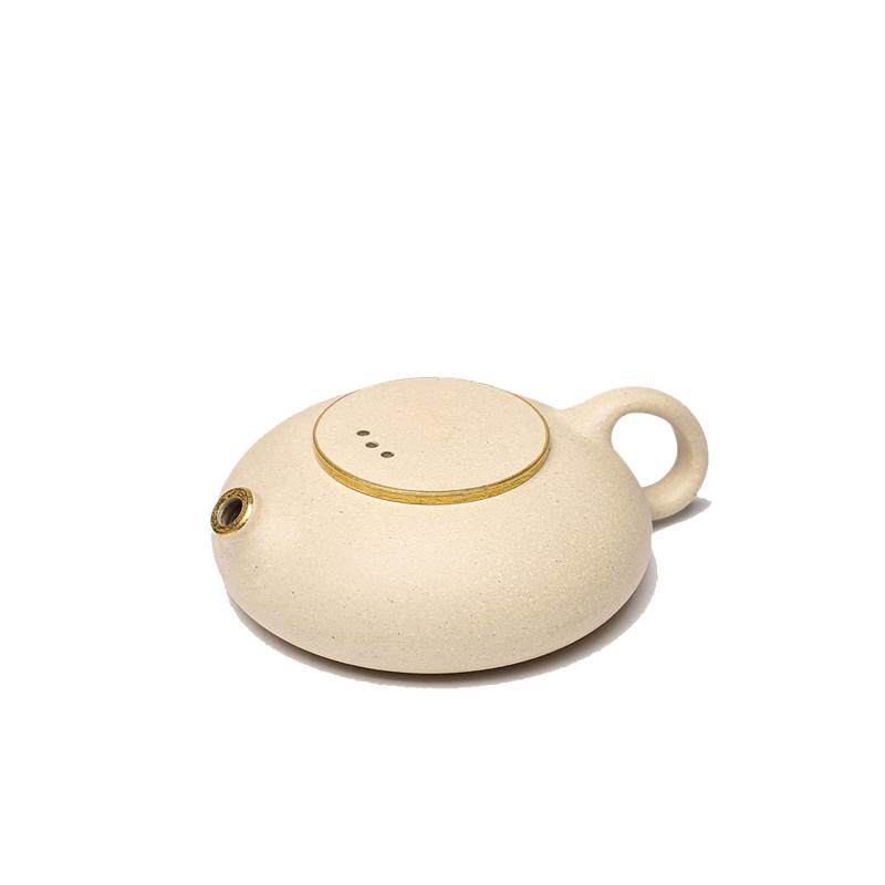 宜兴紫砂壶纯手工原矿白段泥小茶壶小清新功夫茶具陈国军监制
